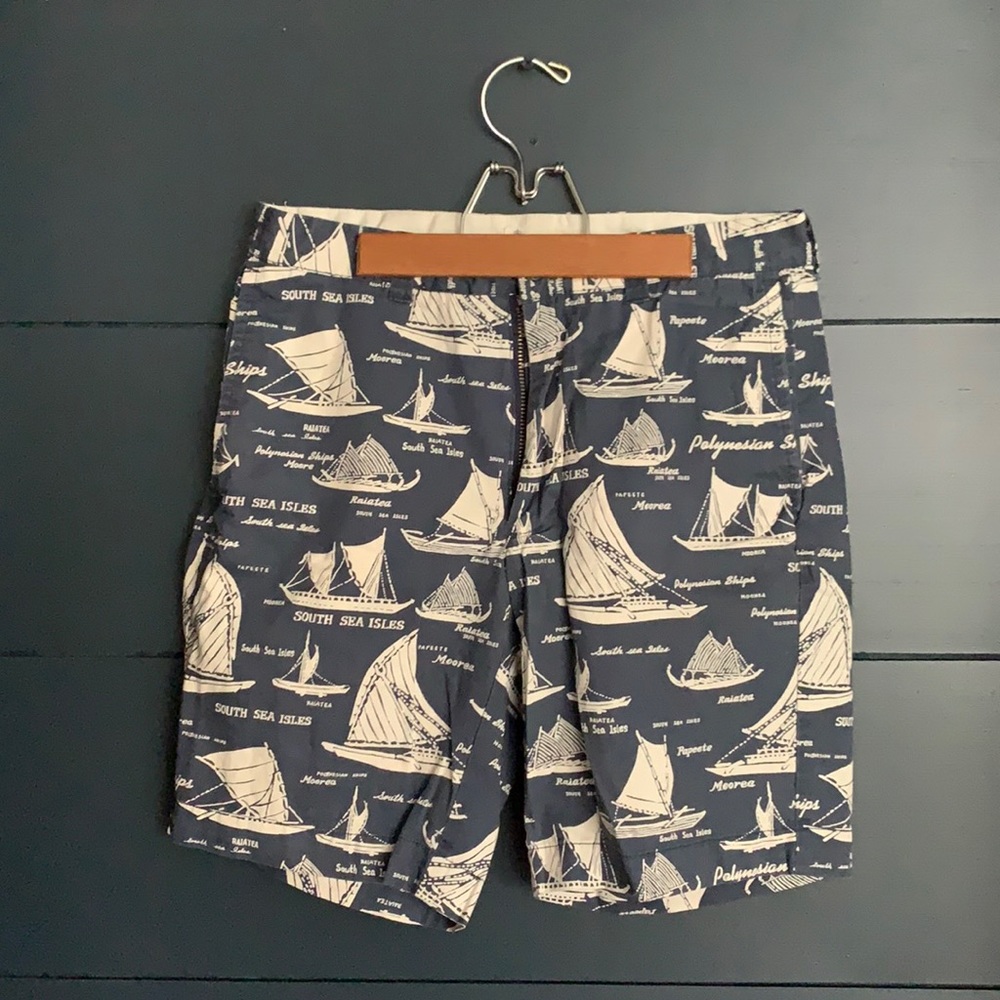 Men’s J. Crew Cotton Sailboat Shorts Size 30